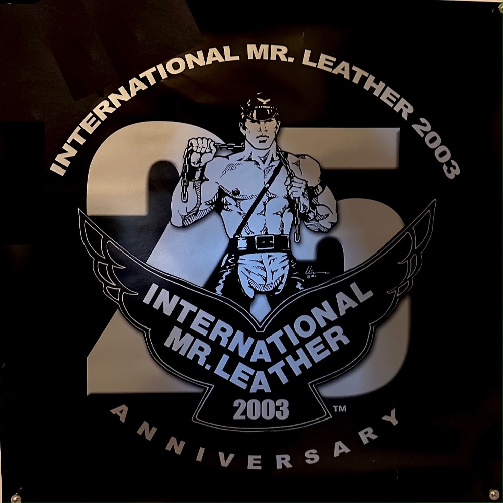 International Mr Leather 2003 Poster 17x17" RARE collectible Glossy paper poster